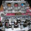 Block split, cam and crankshaft installed